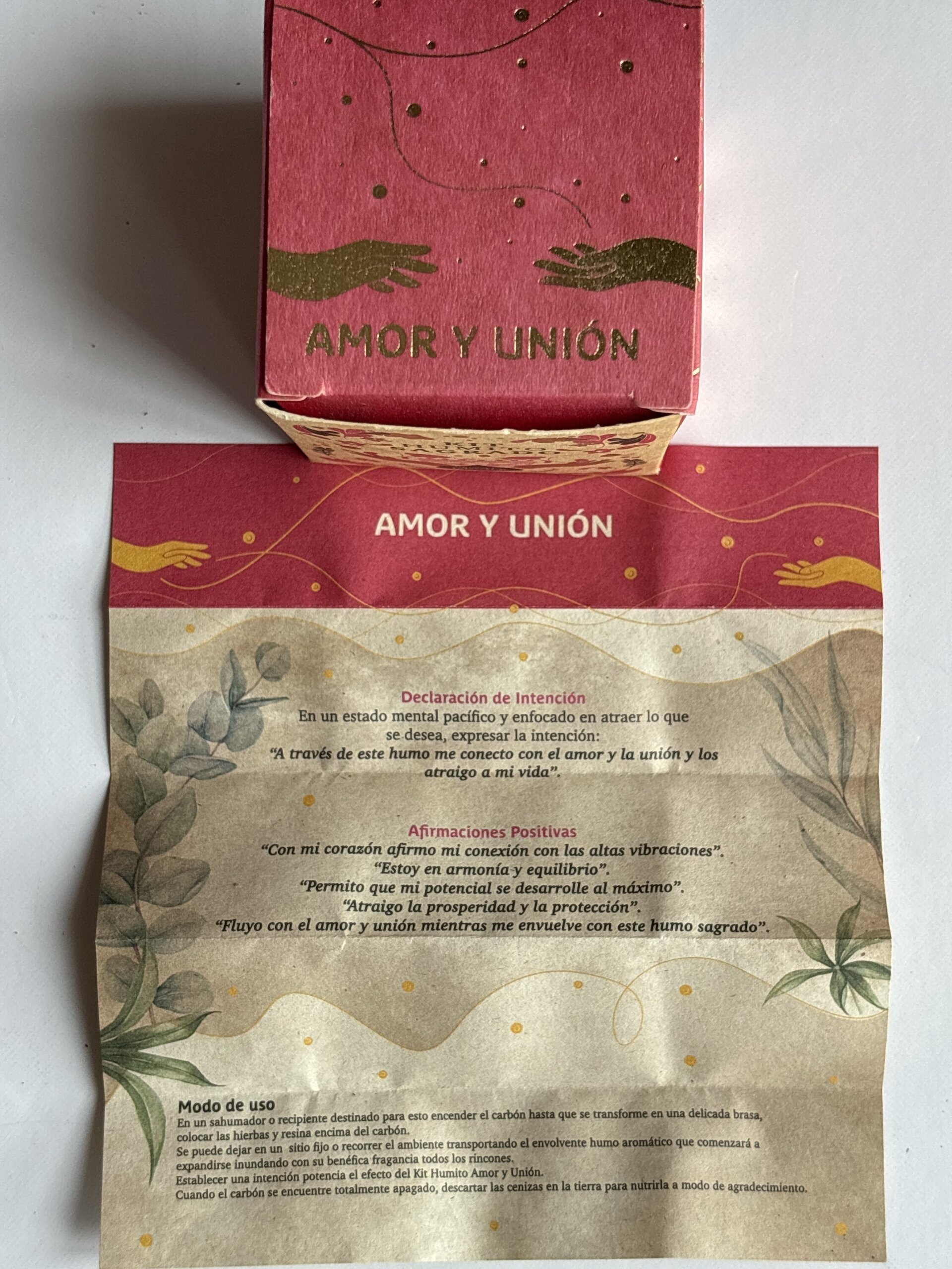 Kit humito sagrado Amor y Unión - 2